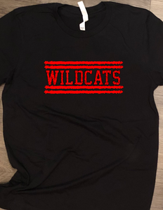 Black Wildcats tee