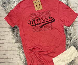 Wildcat stacked tee