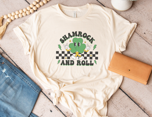 Shamrock and roll tee