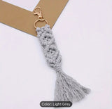 Braided keychain