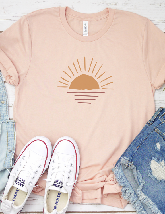 Sunrise tee