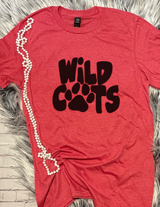 wildcats paw tee