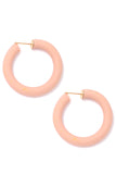 half circle earring