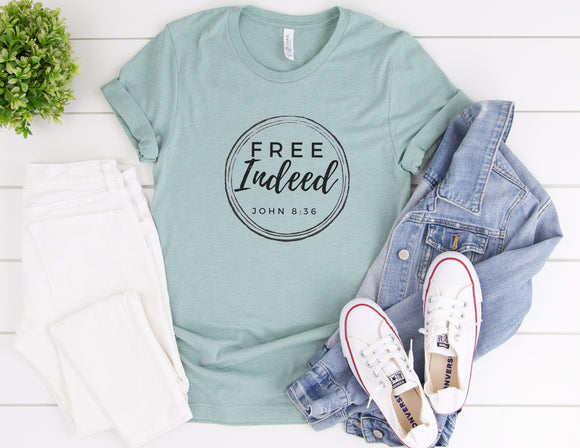 Free indeed tee