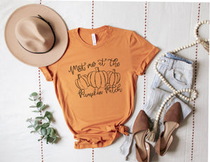 Meet me at the pumpkin patch tee