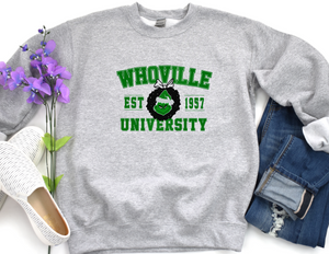 Grinch university sweatshirt